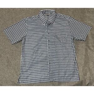 Walnut Creek Men's M Plaid Short Sleeve Shirt